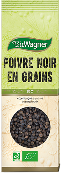 Bio Poivre noir en grains, 